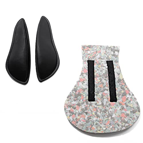 Foto von Werner Christ Fellsattel Cloud Spezial Hochwertiger baumloser Lammfell-Sattel, Bare-Back-pad aus echtem Fell, handgefertigter Pferde-Sattel in Natur, braun & anthrazit, Größe Warmblut & Pony