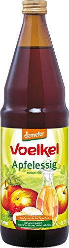 VOELKEL bio Vinagre de Manzana naturtrüb Demeter 750 ml