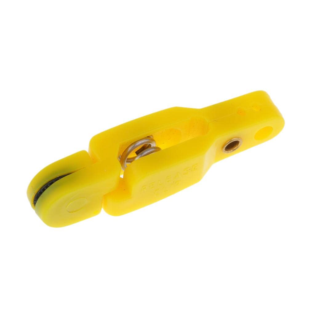Baoblaze Kit de Clips Pinzas Liberación de Sedal Outrigger Kite Almohadilla Arte de Peces Pesca de Métodos Pesqueros, 4pcs