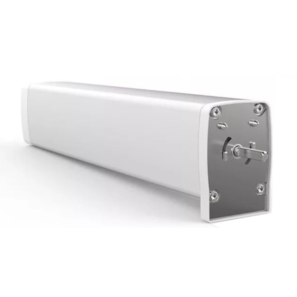 Tuya Zigbee Motor de Cortina Inteligente Abridor de Cortinas EléCtrico SúPer Silencioso para Riel de Cortina Control Remoto para Alexa Enchufe UE