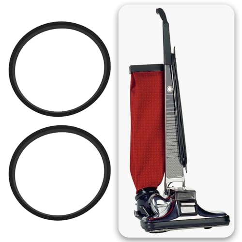 Briny River 4 Stück Staubsauger-Riemen Ersatz-Gummiriemen 301289 301289G Kompatibel mit Kirby Heritage 1 Legend Legend 2 Stielstaubsaugern Schwarz