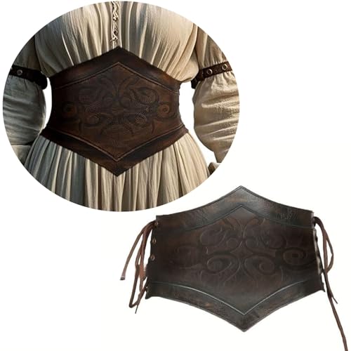 Cinturón de cintura de poliuretano en relieve para ajustar trajes en ferias históricas medievales 2