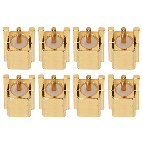 Conectores MMCX hembra, juego 10 piezas oro OFC miniatura 1