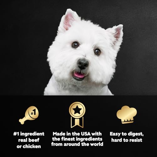 Image of Cesar Wet Dog Food Steak and Chicken Lovers Variety Pack,Adult,Wet Food for Dogs with Real Beef or Chicken,3.5 oz Easy Peel Trays,36 Count (Pack of 2)