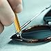 Screwdriver Pen Pocket Multi-Tool 6 in 1 – Multi-Functional & Sturdy Aluminum DIY Tool, With Screwdriver, Stylus, Bubble Level, Ruler & Phillips Flathead Bit, Unique Gift Idea 2 (1 Yellow)