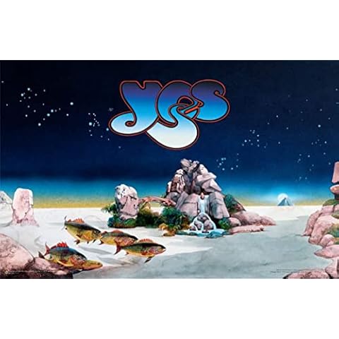 Scorpio Posters YES - Tales From Topographic Oceans - Officially Licensed - Laminated - Mini Poster - 17.5" x 11.5" Cover