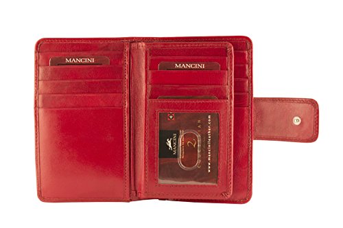 Mancini Ladies Medium Clutch Wallet2