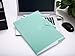 Skydue PP Expanding File Folder Accordion Documents Letters Organizer, 5 Pockets, A4 Size (Light Blue)