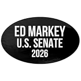 Ed Markey U.S. Senate 2026 Vinyl Sticker Car Bumper Bumper Democrat Progressive Election Campaign Political Support Massachusetts Senate New England Edition