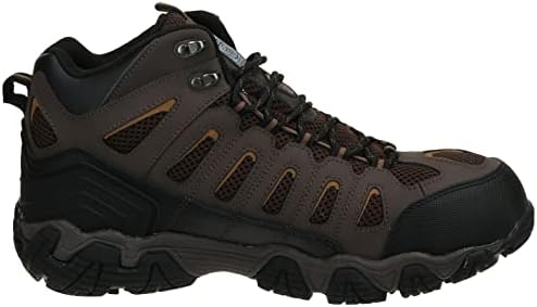 Skechers Mens Blais Bixford Construction Shoe, Dark Brown, 11 | Image 3