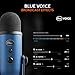 Logitech Creators Blue Yeti USB Microphone for Gaming, Streaming, Podcast, YouTube, Discord, PC, Studio Sound, Plug & Play-Midnight Blue