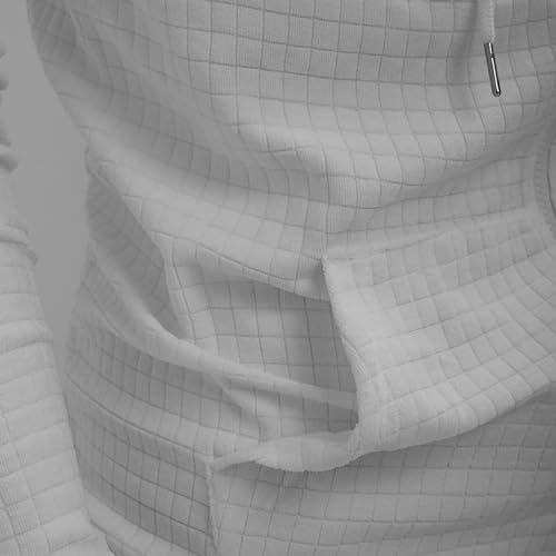 Sweat à capuche homme fermeture éclair facile entraînement extérieur - 3