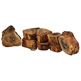 TREATOPIA Adventure Dog Bones, Delights, 1-2”, 8 PC - All-Natural, Center-Cut, Long-Lasting, Healthy, Single Ingredient, Bone Marrow, Hand-Trimmed, Slow-Roasted, Made in The USA, No Additives