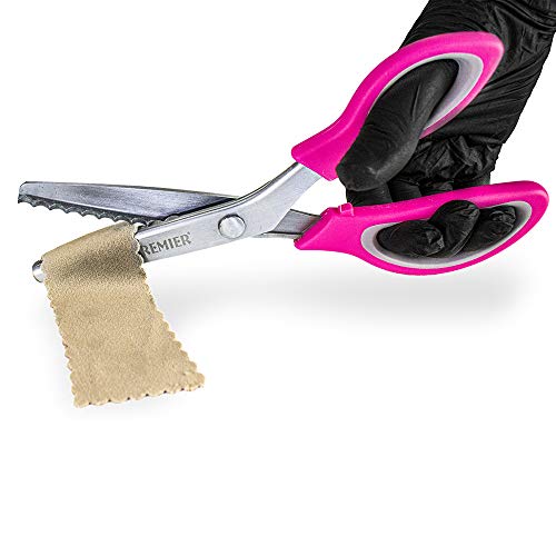 Tesoura Escalope Profissional Artesanato Tecido Papel Eva