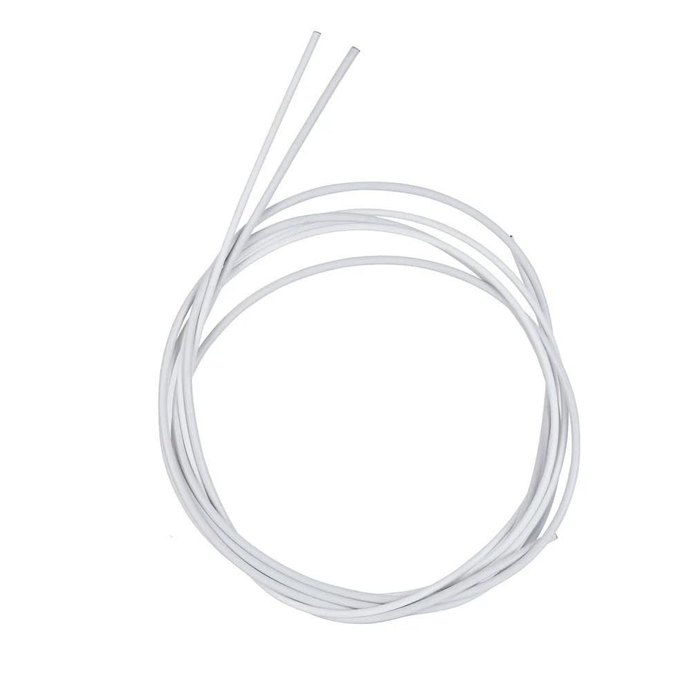 Bicycle Brake line, Bike Brake Shift Cables 1m Multicolor for MTB Road Bike(1m Shift Hose White)