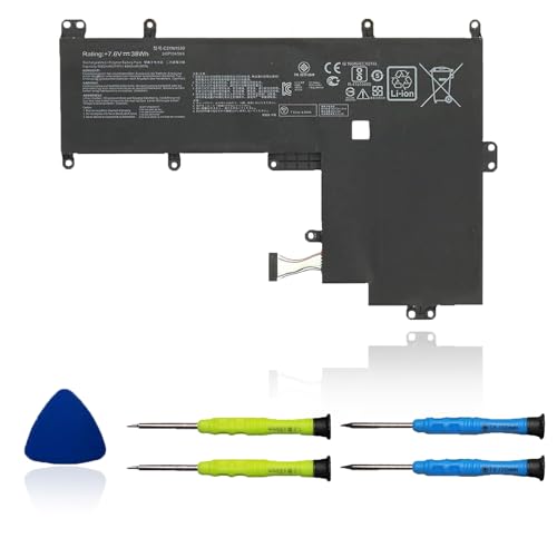 OUWEE C21N1530 Laptop Battery Compatible with ASUS Chromebook C202 C202SA C202SA-2A C202SA-YS02 Series 2ICP134/59/4 7.6V 38Wh 5000mAh