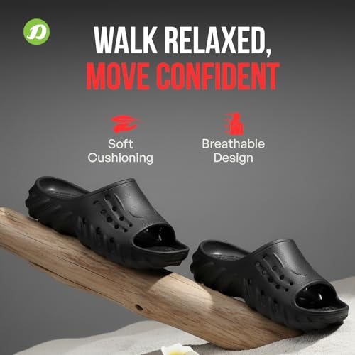 Image of DOCTOR EXTRA SOFT Men's Classic Flip Flops /Slippers with Soft Acupressure Foot Massager for Adult | Comfortable & Light Weight| Stylish & Anti-Skid| Casual Waterproof Cushion Sliders Gents Boys D-500