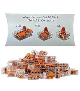 Wago Serie 221 Compact Klemmen Set 90 Stück