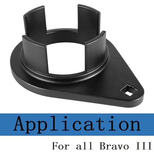 Image of Bearing Carrier Retainer Nuts Installs & Removes Tool for Mercruiser All Bravo LLL Drives, Replacement 91-805374 1, 805374 1, 805374-1, 91-8053741