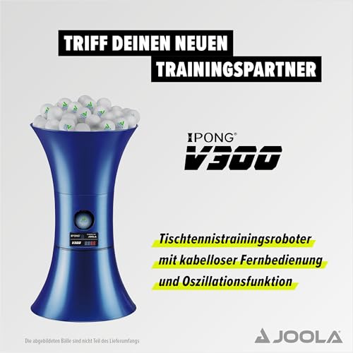 JOOLA TT-BUDDY V300 Tischtennis-Roboter, Blau
