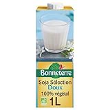 BONNETERRE - Boisson végétale soja doux 1L - Vente à l'unité - meilleure offre