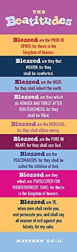 B & H Publishing Group 81287 Bookmark - Beatitudes Kids Version - KJV Pack of 25 - Jan 2017