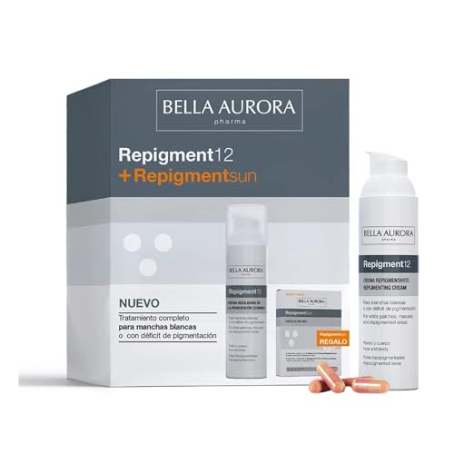 Bella Aurora Crema Repigmentante 75 ml + REGALO 30 Cápsulas Solares | Repigment12 + RepigmentSUN...