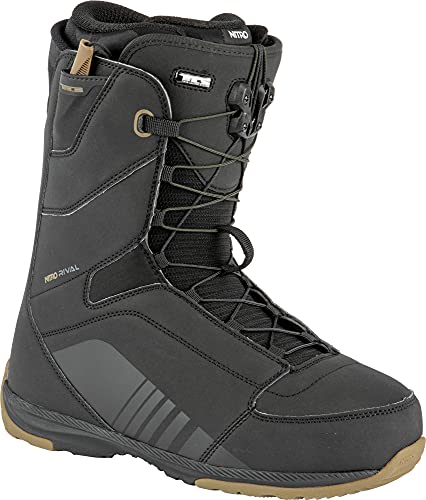 Nitro Rival TLS Botas de Snowboard, Hombres, Black, 285