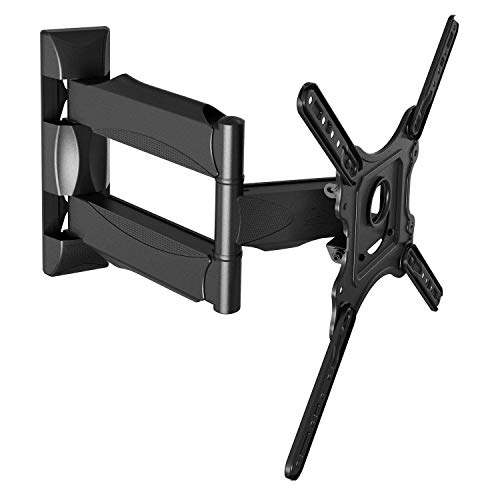 Image of 24x7 eMall Heavy Duty Full Motion Cantilever Tilt Swivel Wall Mount Bracket for 32 inch inch to 55 inch LED, LCD and Plasma TV for VESA Sizes 100 x 100 Upto 400 x 400 mm (Wall Swivel 32''- 55'')