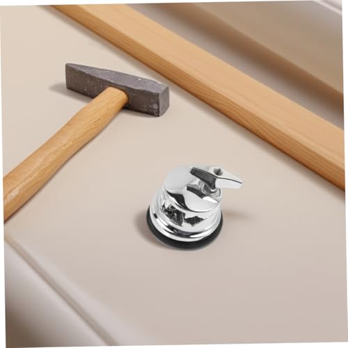 Soporte para patas de batería Gatuida, 3 piezas, para soporte de batería de aleación, fácil instalación y soporte estable, base de montaje en suelo para práctica en casa y presentaciones en vivo miniatura 4