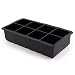 Zenware Silicone Extra Large 2 Inch 8 Ice Cubes Tray Mold
