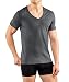 Produktbild FALKE Herren Daily Comfort V-Neck 2-Pack M UW Unterwäsche, Grau (Dark Grey-Heather 3278), S (2er Pack)