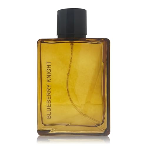 Image of AFLUXE Blueberry Knight Men's Cologne 3.4 Fl. Oz, Fresh Fruity & Woody Notes, Modern Masculine Eau De Parfum Lasts All Day