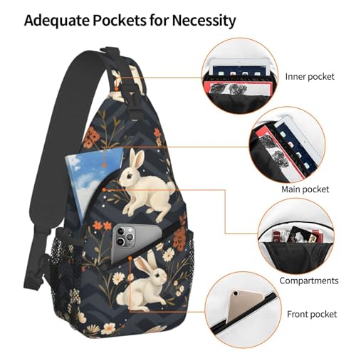 Bolso cruzado con diseño de conejo para adultos miniatura 4