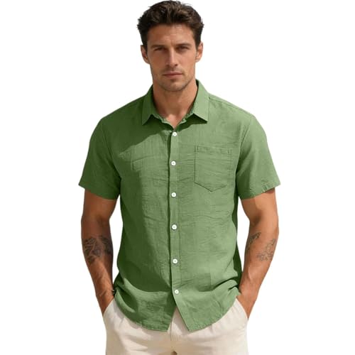 Chemise homme coupe large au tombé fluide avec finitions col à revers