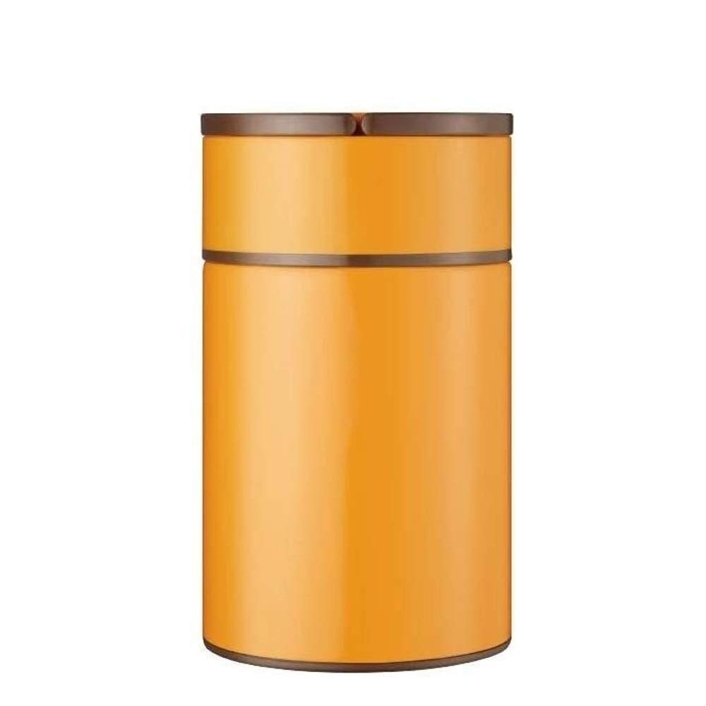 Barril de Aislamiento para lonchera; lonchera; Olla para Quemar; portátil; para Adultos, Estudiantes; solución para el Almuerzo Estilo bento de Doble Espesor Que Ofrece Durabilidad