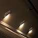 Beams MB710 15 Lumen LED Wireless Battery Powered Motion Sensing LED Nightlight, 3-Pack, White