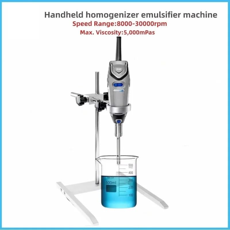 Ultraschall-Homogenisator, Emulgiermischer Hochgeschwindigkeits-Laborgewebe-dispergierter Handhomogenisator for Kosmetik-Homogenisator-Mischer