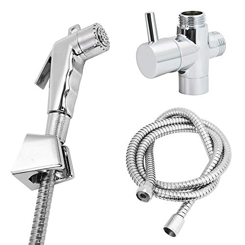 Tête de douche facile à installer avec support de douche et bidet