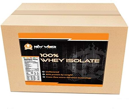 Low-Carb 100% Natural Whey Isolate, Supports Lean Muscle Development, Factory Direct,Outrageously Delicious (Vanilla, 15 Pounds)