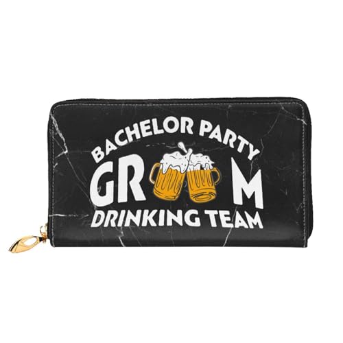 Bachelor Party Groom Drinking Team Wallet Card Bag2