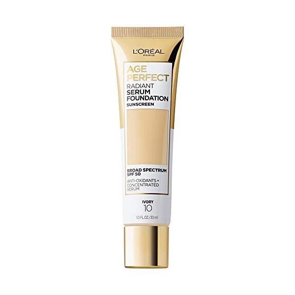 LOreal-Paris-Age-Perfect-Radiant-Serum-Foundation-with-SPF-50-Ivory-1-Ounce L'Oreal Paris Age Perfect Radiant Serum Foundation with SPF 50, Ivory, 1 fl. oz.