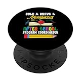 Mitarbeiter des Nachmittagsprogramms Bold Brave After School PopSockets Klebender PopGrip