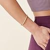 PAVOI 14K Yellow Gold Plated Twisted Chunky Bangle Bracelet for Women - Trendy Braided Stackable - Lightweight Everyday Jewelry - 6.5 Inch #1