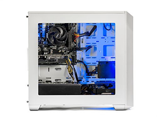 Skytech Oracle Gaming Computer Desktop Pc Ryzen 1200 3.1Ghz Quad-Core, Gtx 1060 6Gb, 16Gb Ddr4 2400, 120Gb Ssd, 1Tb Hdd, Wi-Fi Usb, Windows 10 Home 64-Bit #TOP3