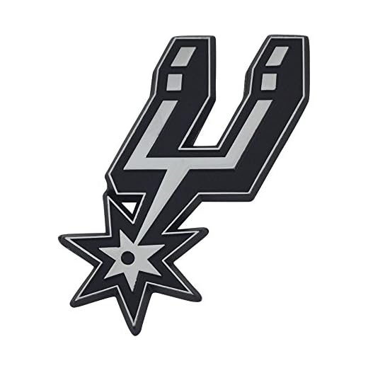 FANMATS NBA San Antonio Spurs Chrome Team Emblem