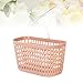 TOPBATHY Plastic Hanging Shower Kitchen Bathroom Storage Basket with Rotatable Hook