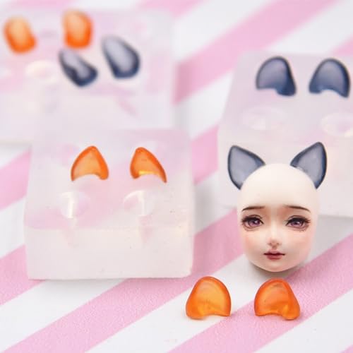 Moule silicone oreille résine : finies les déformations d'argile de poupée - 7