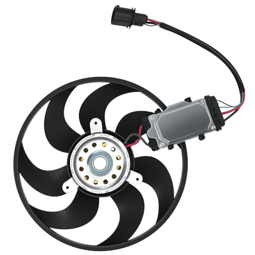 Image of maXpeedingrods A /C Condenser Cooling Fan for Audi Q7 2006-2015, for VW Touareg 2002-2010 Porsche Cayenne 2004-2010, 7L0959455F 95562413400
