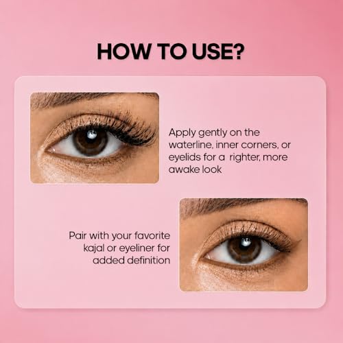 Image of Recode Caramel Pookie Kajal 0.3G,Smooth & creamy application,Lightweight,Smudge Proof Kajal,Perfect for everyday makeup looks